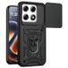 Motorola Coque Hybride à Anneau Rotatif avec Protection pour Appareil Photo - Noire