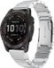 By Qubix - 26mm Quickfit Stainless Steel Watch Band for Garmin - Silver