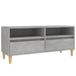Syfax Tv-meubel 100x34,5x44,5 cm bewerkt hout betongrijs