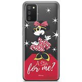 ERT GROUP mobiel telefoonhoesje voor Samsung A02S origineel en officieel erkend Disney patroon Minnie 044 optimaal aangepast aan de vorm van de mobiele telefoon, gedeeltelijk bedrukt