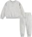 Nike Kids Essential Fleece Crew Set Pale Ivory Heather 4-5 Years