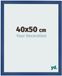 Your Decoration Cadre photo 40x50 cm MDF Bleu foncé Bologna