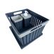 Ecoplast Set van 3 stuks doga, houder met deksel, zeepdoos, tandenborstelhouder, ijs, 0,6 l