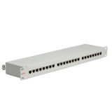ROLINE Cat.5e Patchpanel - 24 poorts - 19" - Lichtgrijs