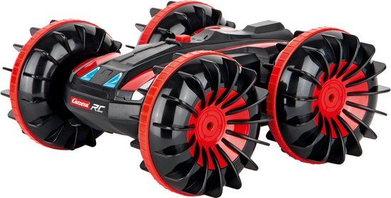 Carrera RC All Terrain Stunt Car - Zwart/Rood - 1:16 - 2.4 GHz