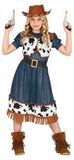 Fiestas Guirca Cowgirl Jurk Meisjes 7-9 Jaar
