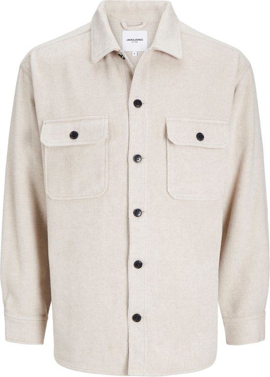 JACK&JONES JJEBRADLEY OLLIE Overshirt Heren - Maat M - Peyote