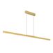 SLV ONE LINEAR 140 Laiton Plafonnier LED monté en surface