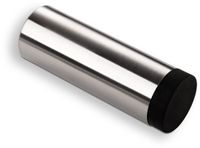 Sotech 2 stuks deurstopper Topper, echt RVS, muurafstand: 87 mm, diameter: 30 mm