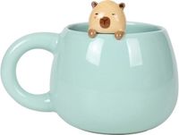iTotal Home and Gifts Ceramic Mug with Charm "CAPYBARA"