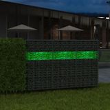 vidaXL Glasgabionstenen, groen, 60-120 mm, 25 kg
