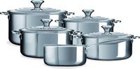Le Creuset Signature RVS Pannenset 5-delig - Zilver