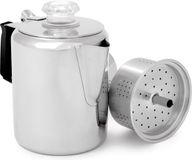 GLACIER GSI Glacier Stainless Perculator Campingservies en keukenuitrusting 400 ml zilver