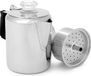 GLACIER GSI Glacier Stainless Perculator Campingservies en keukenuitrusting 400 ml zilver