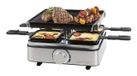 ProfiCook RG 1301 Raclette Grill - Gourmetset - 4 personen - RVS