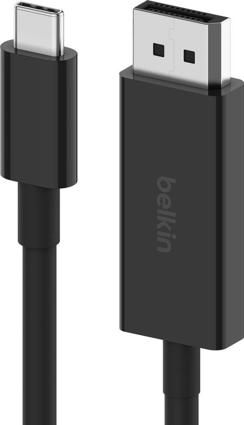 Belkin USB-C to DisplayPort Adapter 2 m Black