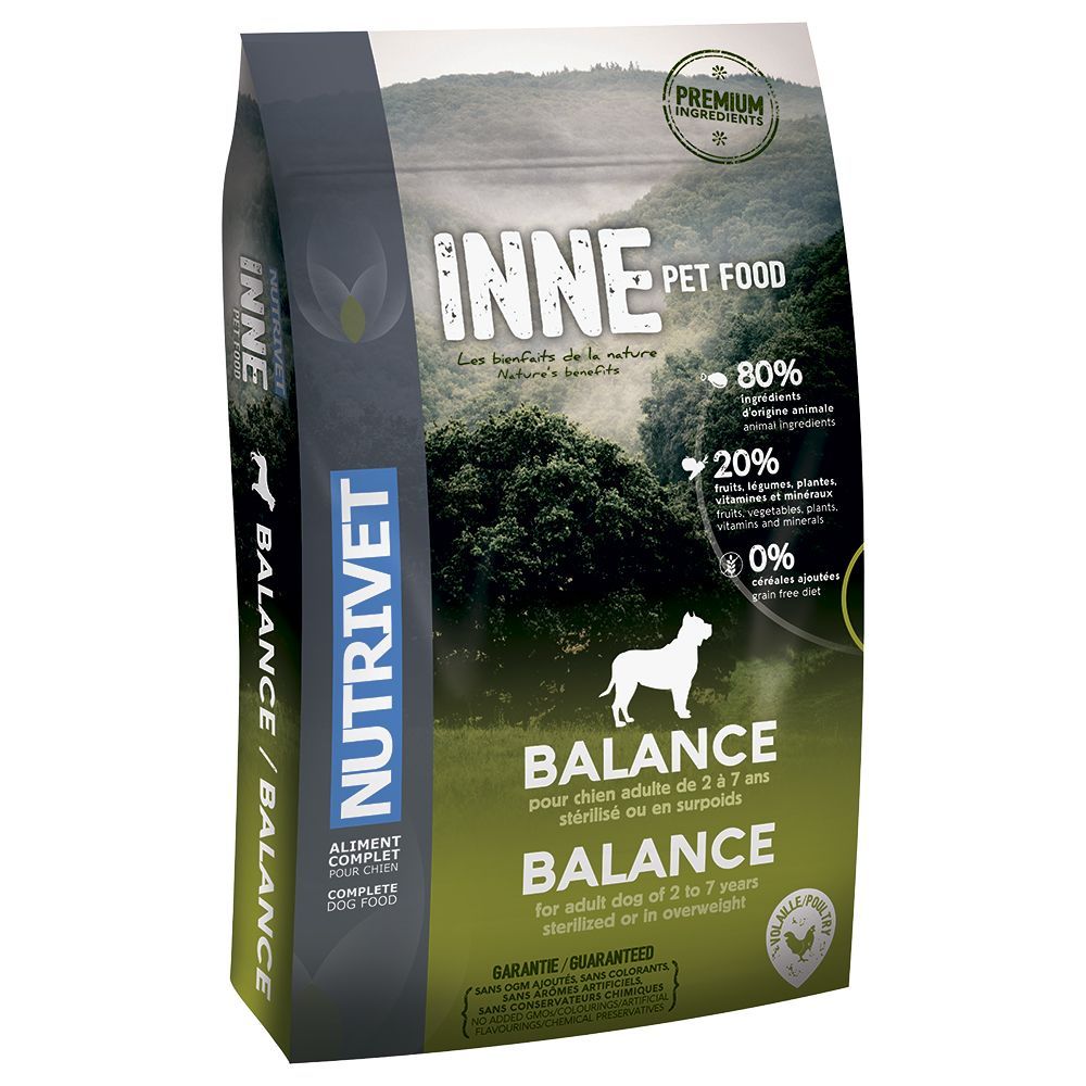 Nutrivet Inne Dog Balance Hondenvoer - 12 kg