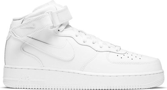 Nike Nike Air Force 1 Mid '07 Heren Sneakers - White/White