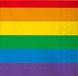 Merkloos / Sans marque Servetten regenboog - 60x stuks - gekleurd - 33 x 33 cm - Papieren wegwerp servetjes - Regenbogen versieringen/decoraties