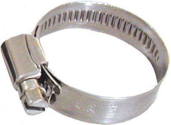 ABC-LED 2x RVS slangklem 120 - 140mm - W2 EURO
