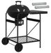 Syfax Houtskoolgrill met Rookbuizen 91 x 71 x 107 cm Staal Zwart