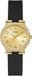 Guess Fawn Kwarts Analoog Horloge Zwart Kast Gemaakt Van 100% Roestvrij Staal En Een Armband Van 100% Siliconen 32 GW0844L1, GW0844L3