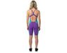 Speedo Fastskin Lzr Pure Intent 2.0 Open Rug Wedstrijd Zwempak Paars UK 25 Vrouw