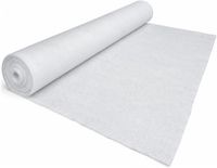 Decoris Sneeuwdeken - 100 x 200 cm - wit - polyester - ondergrond kerstdorp - onderkleed