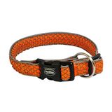 Nobby Halsband MESH AIR oranje L-XL 32 mm, 50-65 cm