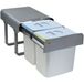 Teka ECO EASY 45 30 l 2 mandjes Acier galvanisé Gris