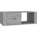 Sonoma Table basse gris 100x50,5x35 cm bois d'ingénierie