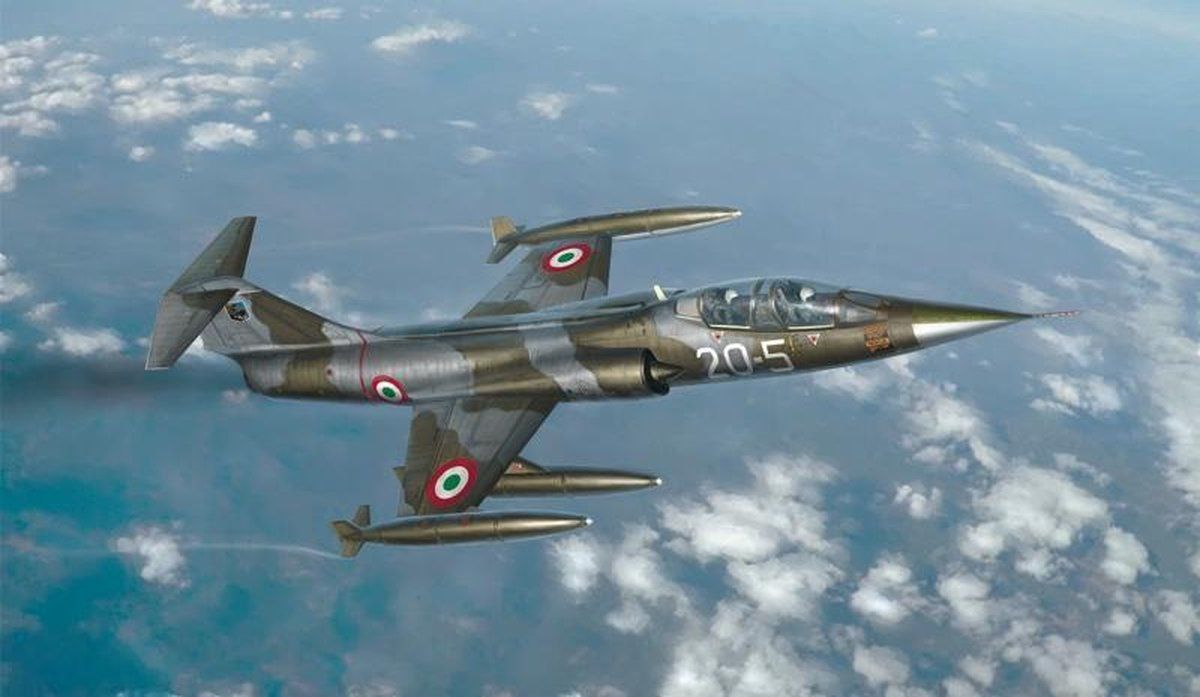Italeri 2509S - 1:32 TF-104G - Modelbouw Bouwpakket