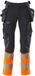 Mascot Accelerate Safe Pantalon avec poches holster 19131-711 - bleu marine foncé/orange fluo - C52