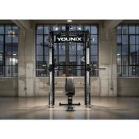 Younix Krachttrainingsapparatuur Cable Rack Smith Bundle