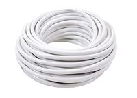 Coaxkabel voor tv, 25 m, wit