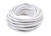 Coaxkabel voor tv, 25 m, wit