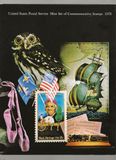 Usa POSTZEGELS MAP JAARSET 1978 USA