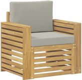 vidaXL - Extérieur - canapé - set - Polyester - Blanc