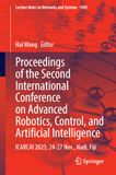 Proceedings of the Second International Conference on Advanced Robotics, Control, and Artificial Intelligence: ICARCAI 2025