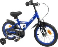 vidaXL Kinderfiets 12 inch Donkerblauw