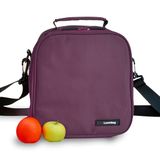 Koeltas Lunchbag Classic Purple 2 luchtdichte glazen zakken