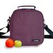 Koeltas Lunchbag Classic Purple 2 luchtdichte glazen zakken