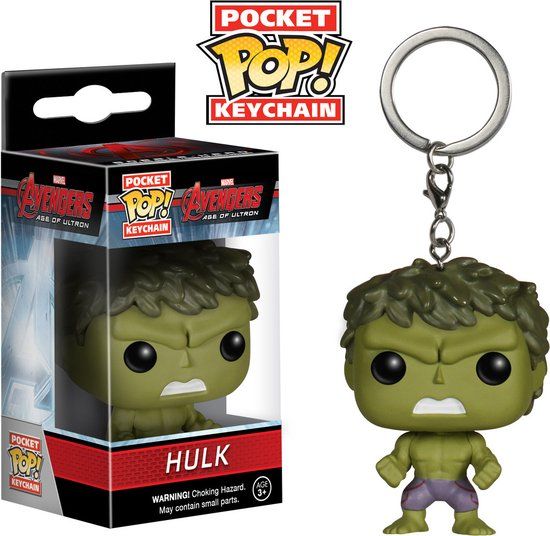Funko Pop! Keychains: Avengers Age Of Ultron Hulk