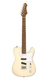 Aria 615-MK2 Hot Rod Collection Nashville MBWH Marble witte elektrische gitaar