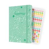 SIGEL J2303 Jolie weekplanner 2022 - Green Happiness - 13,5 x 20,3 cm - hardcover - 174 pagina's - mint