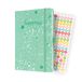 SIGEL J2303 Jolie weekplanner 2022 - Green Happiness - 13,5 x 20,3 cm - hardcover - 174 pagina's - mint