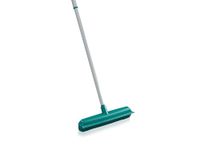 Leifheit Suprabezem, Rubberen Bezem met Telescoopsteel, 35 cm