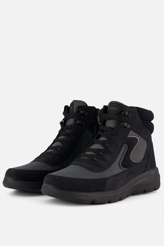 Skechers Glacial Ultra - Wanderlust Dames Wandelschoenen - Zwart