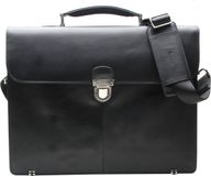 Esquire Business tas Laptoptas met laptopvak Oxford Briefcase Black Zwart