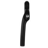 Habo HAKO Mundial Raamkruk Afsluitbaar Zwart Links Verkropt V02 SKG** (Stift:7-8x40-75mm)